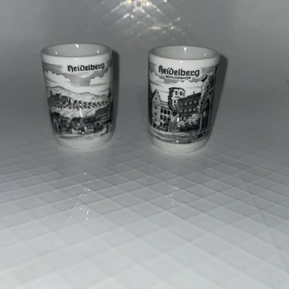 Germany Heidelberg Germany Shot Glass Schlosshof